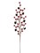 Vibrant Red Berry and Pine Cone Picks 17" - 72-Pack for Christmas Decor, Wreaths, Garlands, Table Centerpieces, and Holiday Crafts - 2024 Christmas Collection, Floral Home by Artificial Flowers